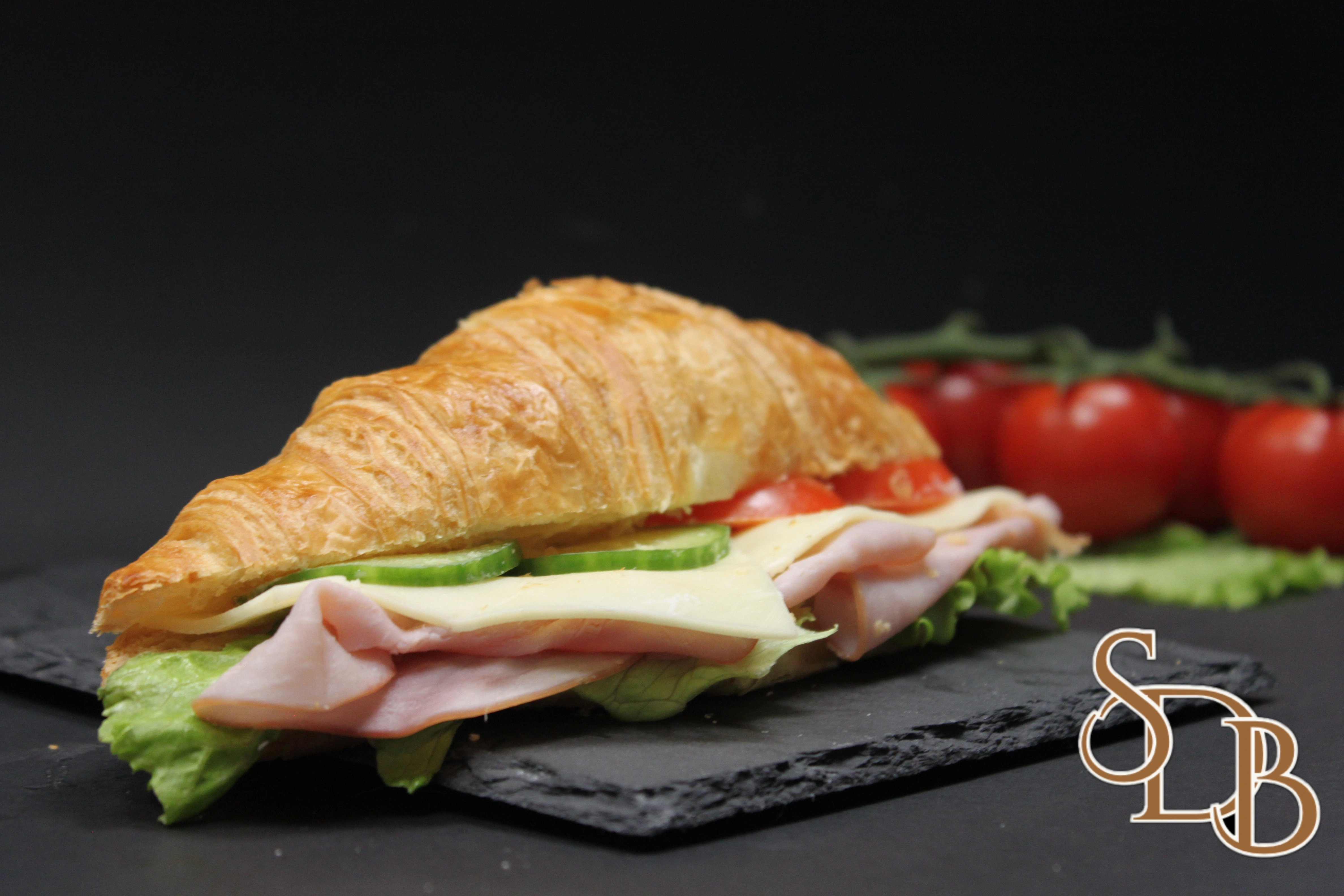 Кроасан медена шунка