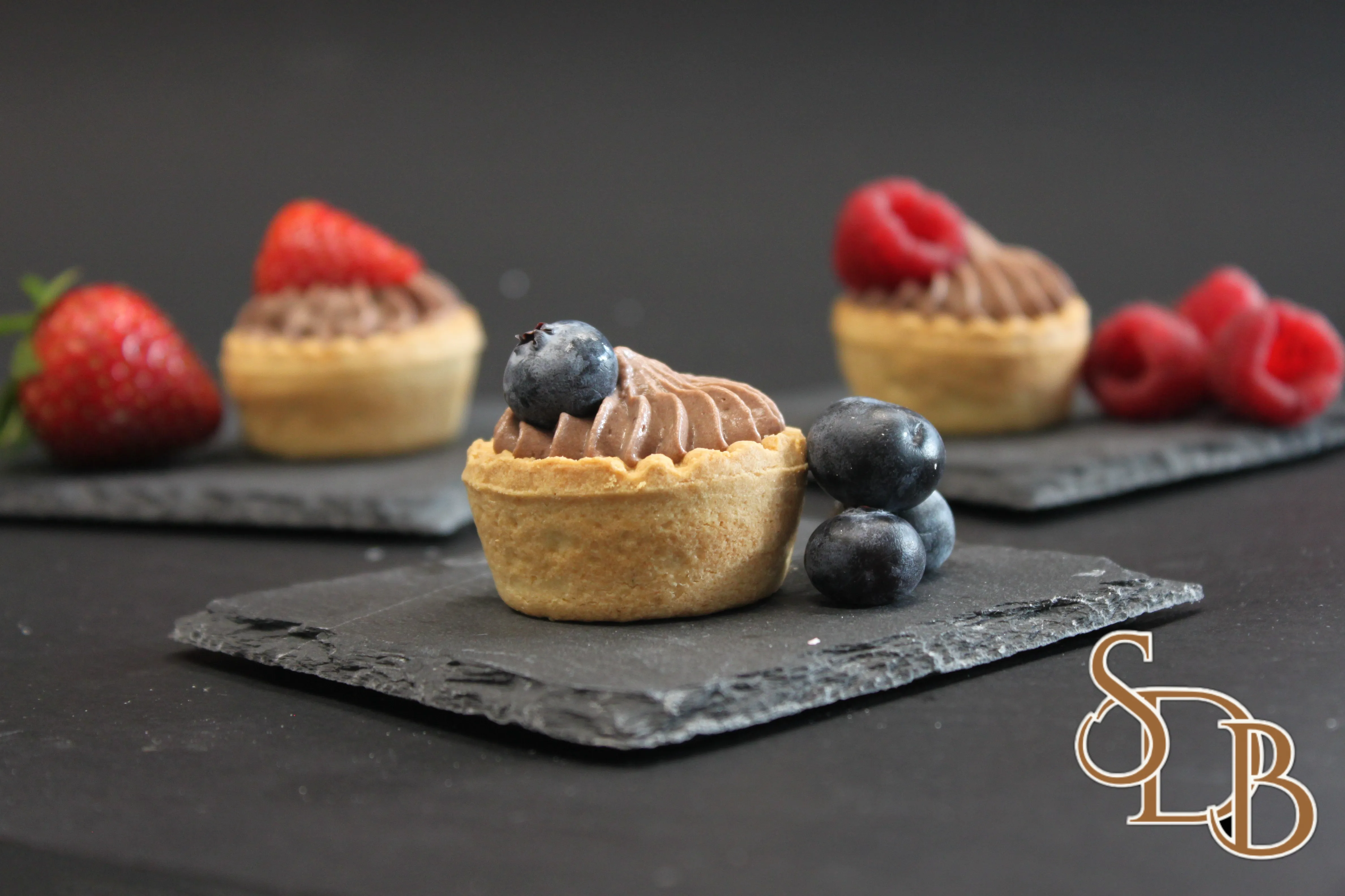 Тарталета с шоколадов крем