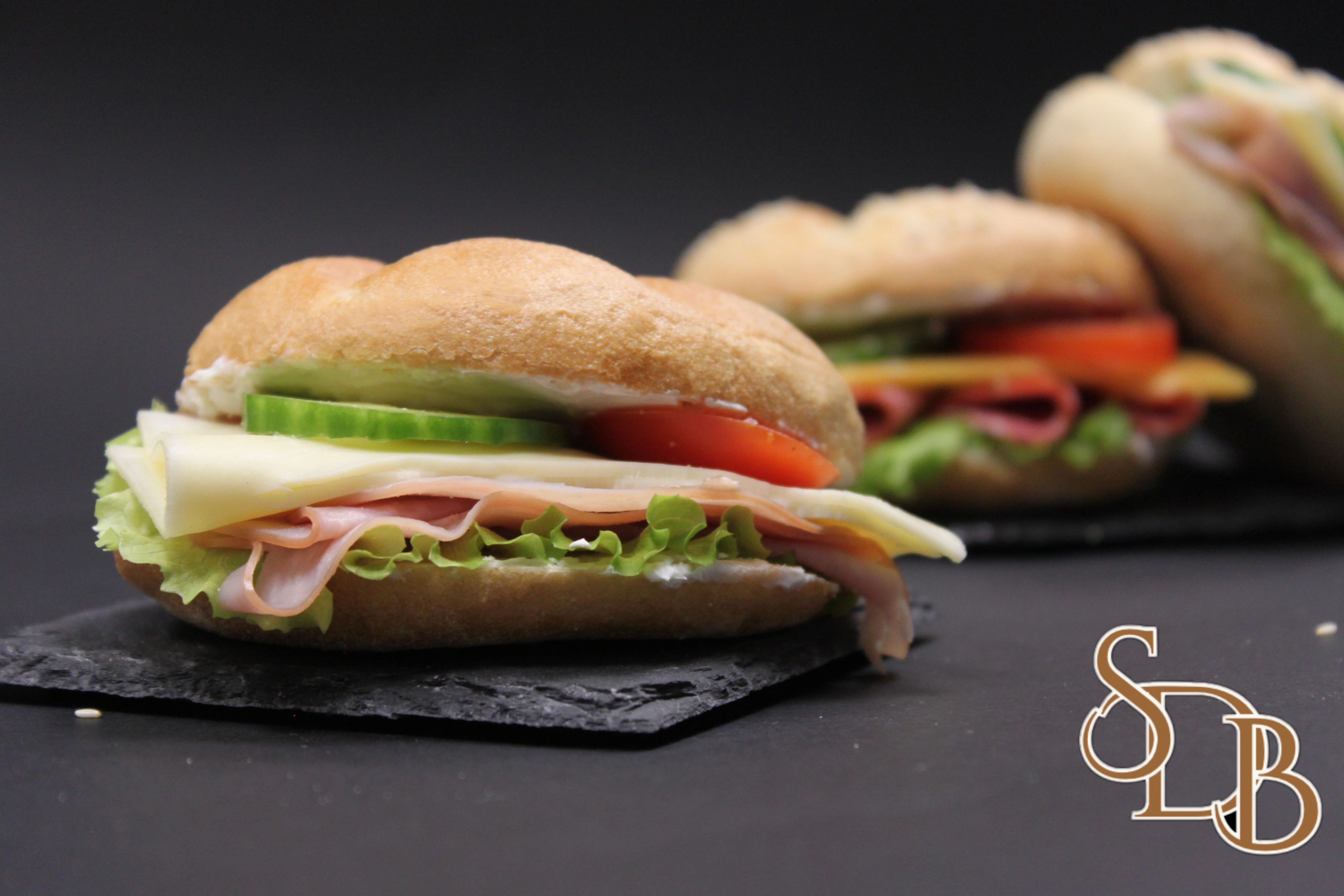 Бургер с пилешко филе