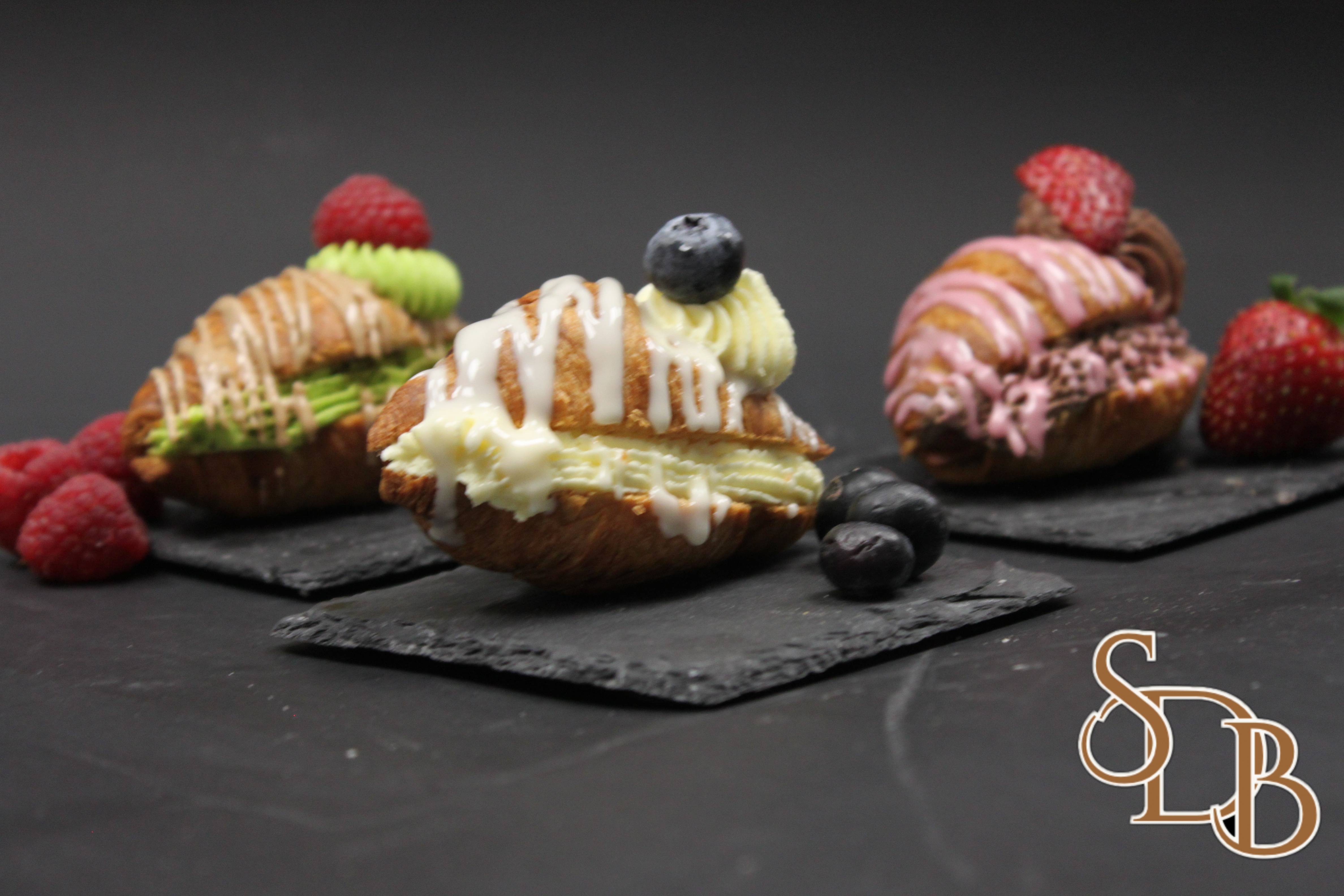 Мини кроасан ванилия